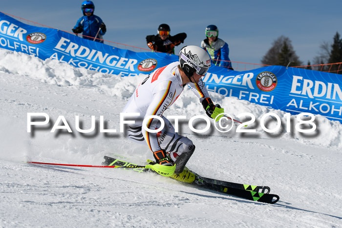 Int. Deutsche Meisterschaft Slalom Herren 25.03.2018