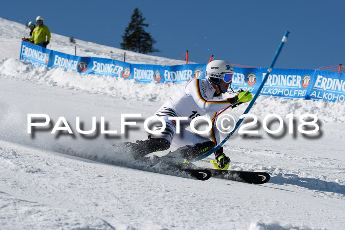 Int. Deutsche Meisterschaft Slalom Herren 25.03.2018