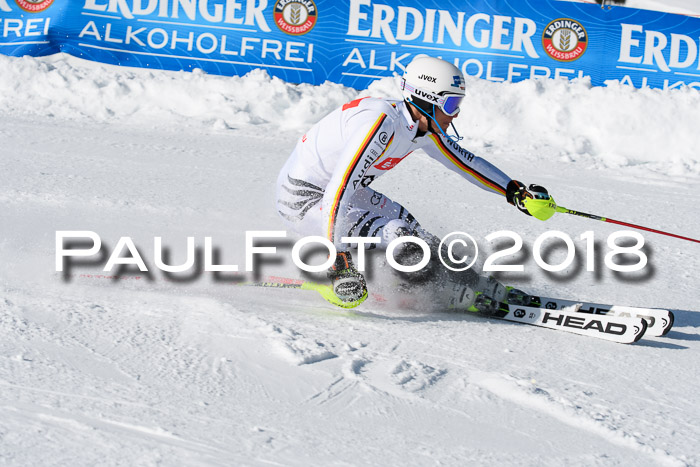 Int. Deutsche Meisterschaft Slalom Herren 25.03.2018