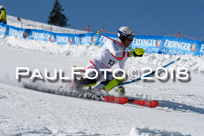 Int. Deutsche Meisterschaft Slalom Herren 25.03.2018