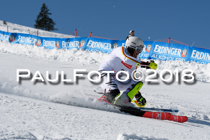 Int. Deutsche Meisterschaft Slalom Herren 25.03.2018