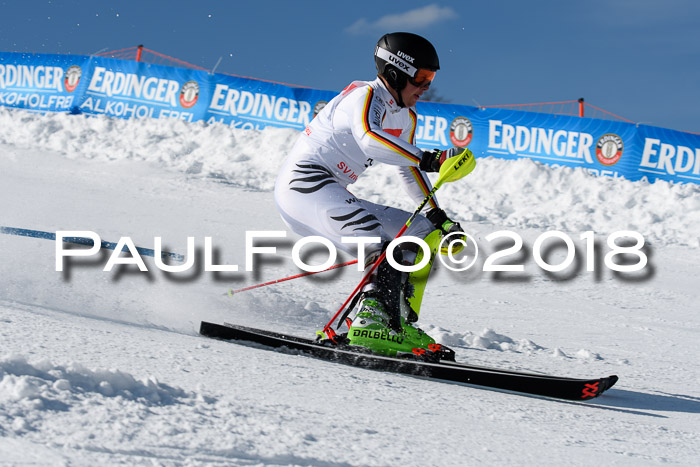 Int. Deutsche Meisterschaft Slalom Herren 25.03.2018