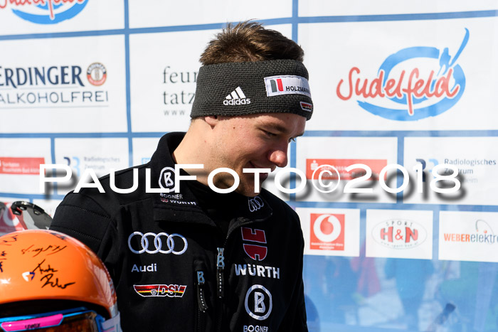 Int. Deutsche Meisterschaft Slalom Herren 25.03.2018