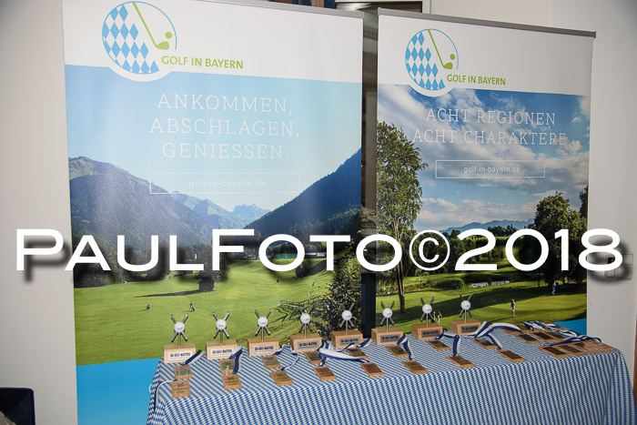 Ski Golf Masters 2018, Bay. Abend