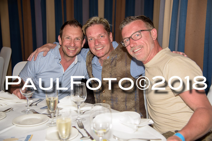 Ski Golf Masters 2018, Bay. Abend