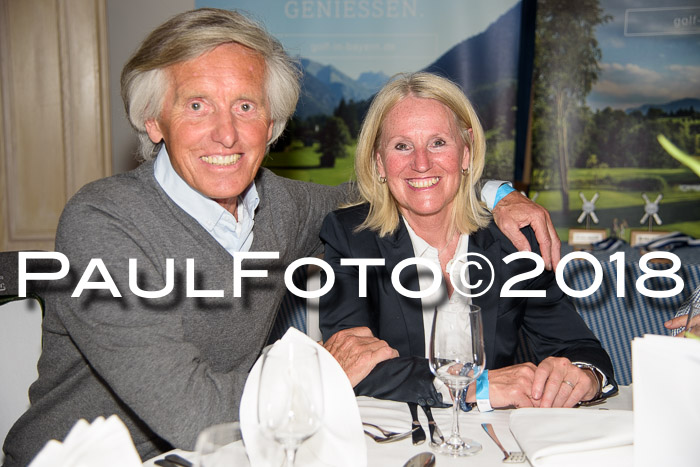 Ski Golf Masters 2018, Bay. Abend