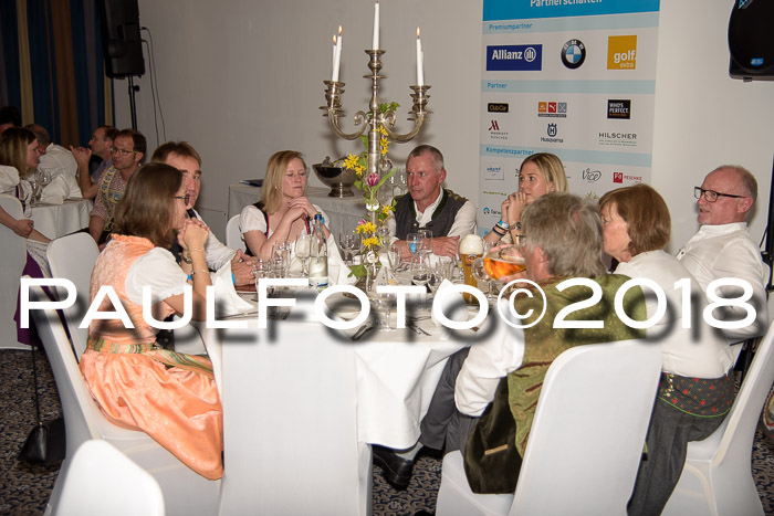 Ski Golf Masters 2018, Bay. Abend