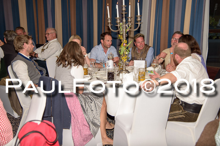 Ski Golf Masters 2018, Bay. Abend