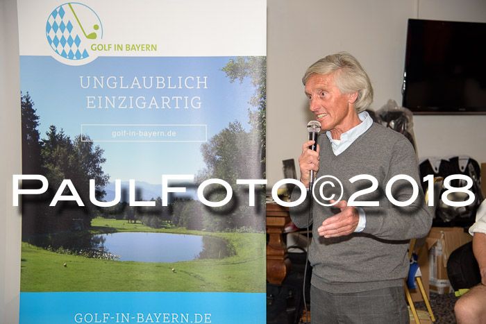 Ski Golf Masters 2018, Bay. Abend