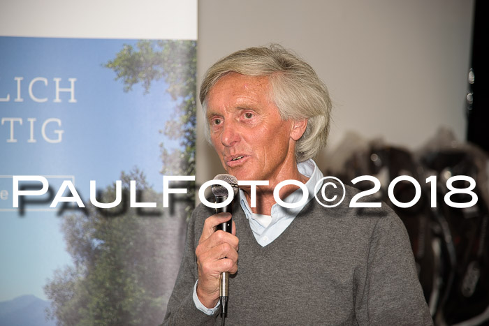 Ski Golf Masters 2018, Bay. Abend