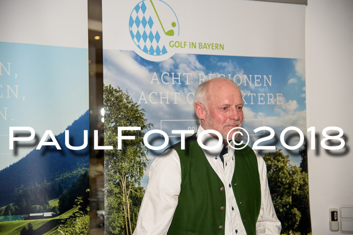 Ski Golf Masters 2018, Bay. Abend
