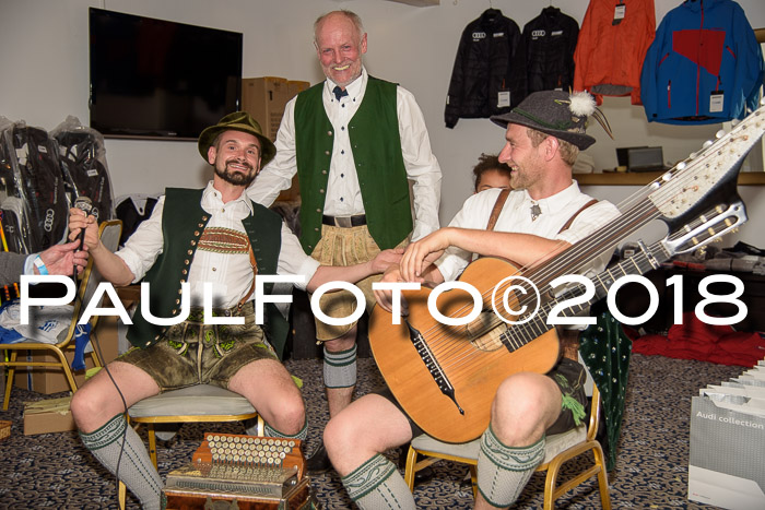Ski Golf Masters 2018, Bay. Abend
