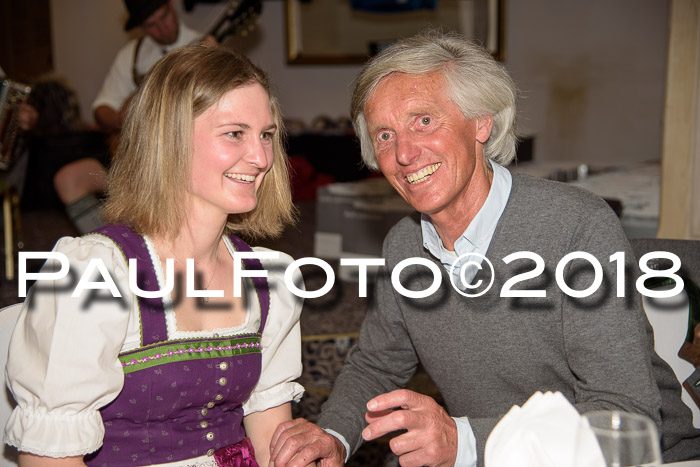 Ski Golf Masters 2018, Bay. Abend