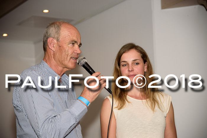 Ski Golf Masters 2018, Bay. Abend
