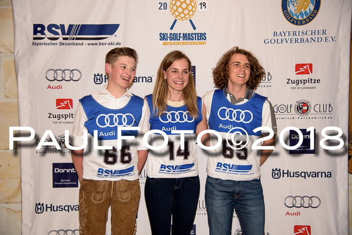 Ski Golf Masters 2018, Bay. Abend