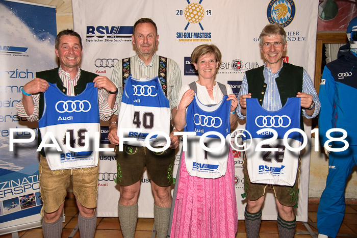 Ski Golf Masters 2018, Bay. Abend