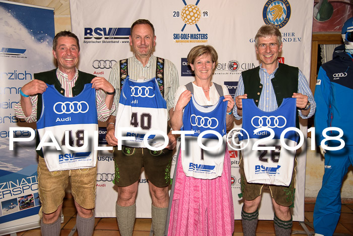 Ski Golf Masters 2018, Bay. Abend