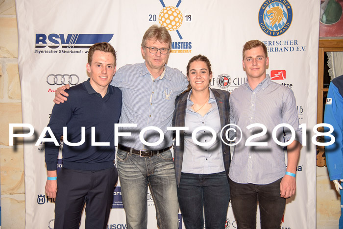 Ski Golf Masters 2018, Bay. Abend