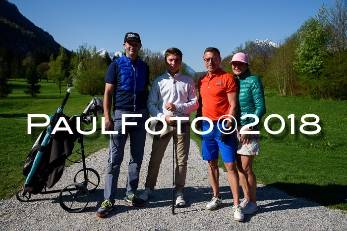 Ski Golf Masters 2018, Golfturnier