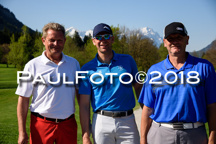Ski Golf Masters 2018, Golfturnier