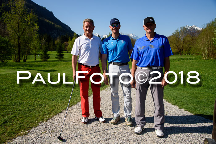 Ski Golf Masters 2018, Golfturnier