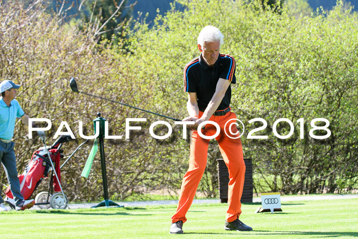 Ski Golf Masters 2018, Golfturnier