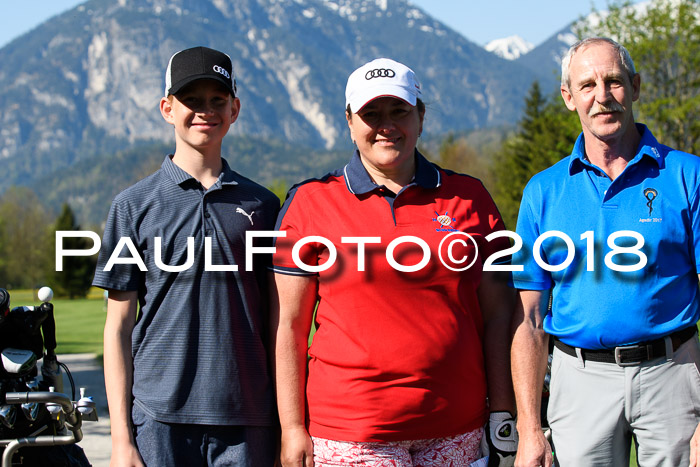Ski Golf Masters 2018, Golfturnier