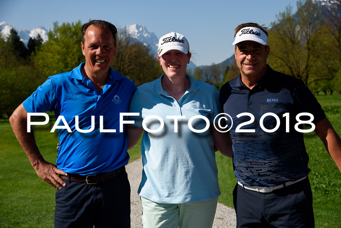 Ski Golf Masters 2018, Golfturnier