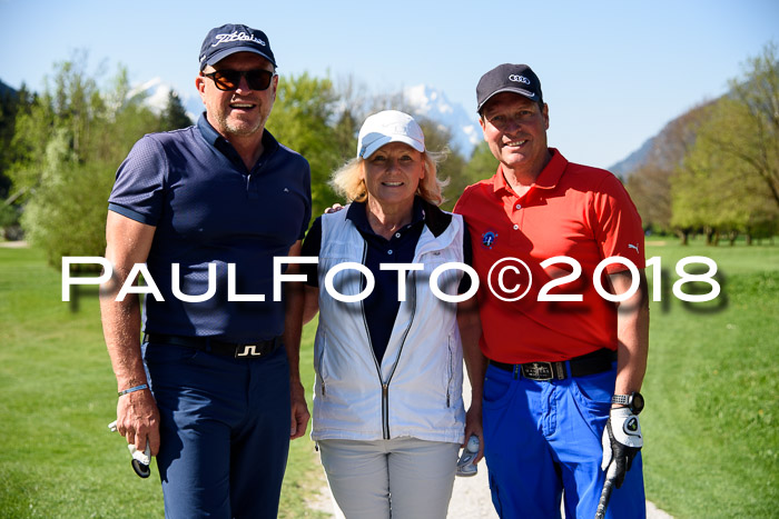 Ski Golf Masters 2018, Golfturnier