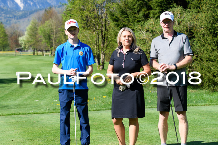 Ski Golf Masters 2018, Golfturnier