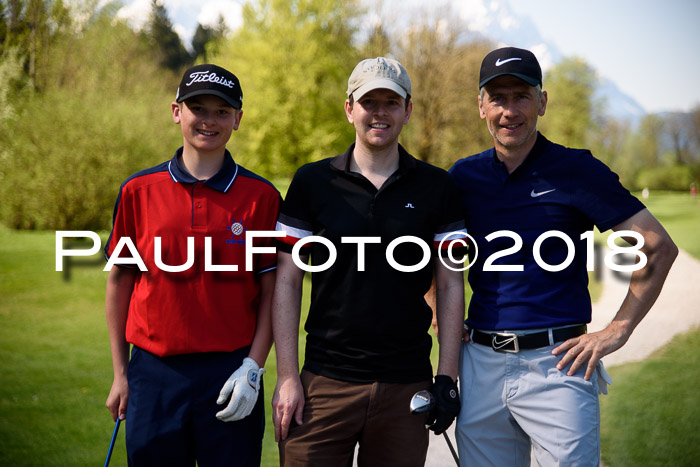 Ski Golf Masters 2018, Golfturnier