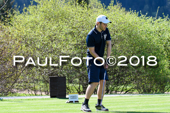 Ski Golf Masters 2018, Golfturnier
