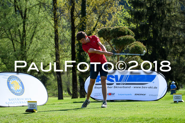 Ski Golf Masters 2018, Golfturnier