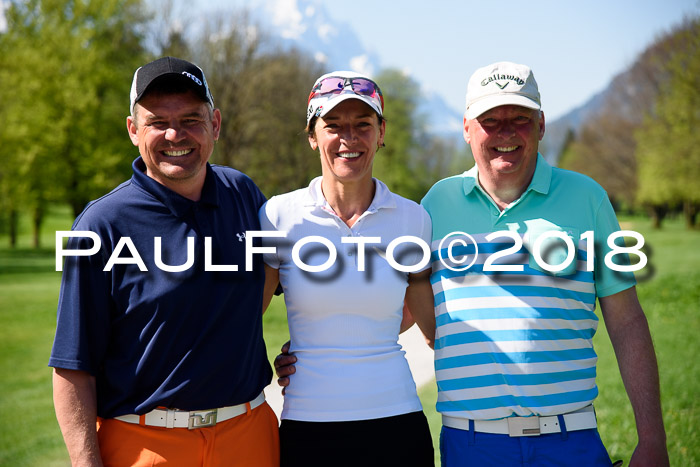 Ski Golf Masters 2018, Golfturnier