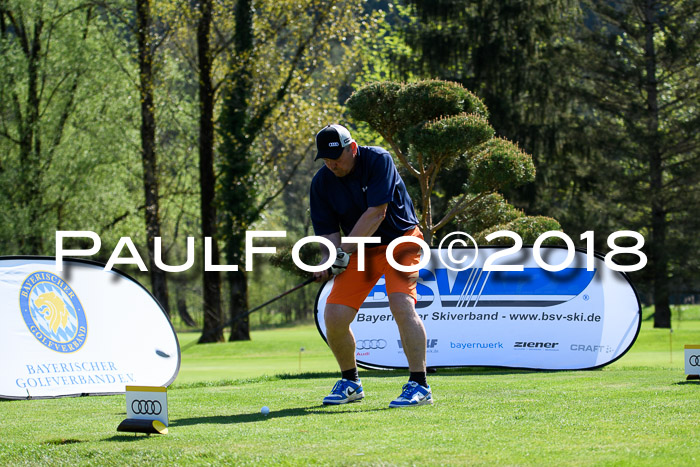 Ski Golf Masters 2018, Golfturnier