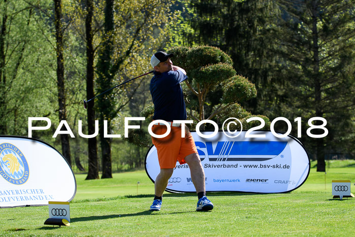 Ski Golf Masters 2018, Golfturnier