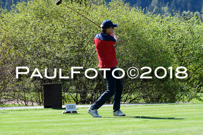 Ski Golf Masters 2018, Golfturnier
