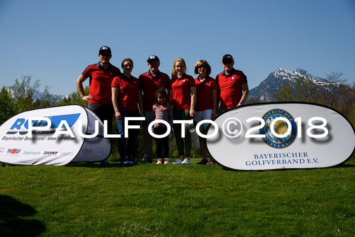 Ski Golf Masters 2018, Golfturnier