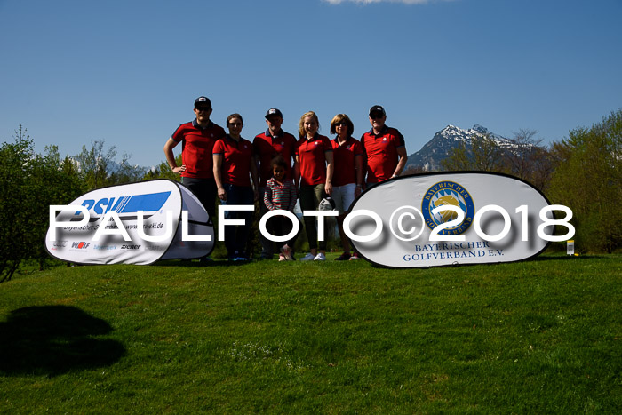 Ski Golf Masters 2018, Golfturnier