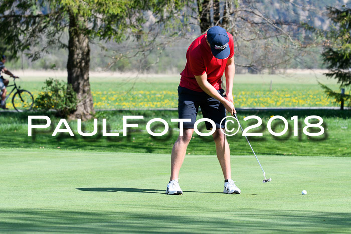 Ski Golf Masters 2018, Golfturnier