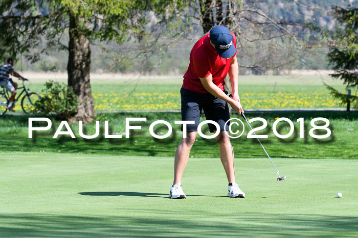 Ski Golf Masters 2018, Golfturnier