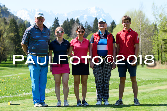 Ski Golf Masters 2018, Golfturnier