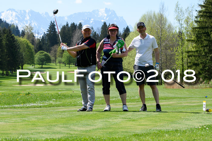 Ski Golf Masters 2018, Golfturnier
