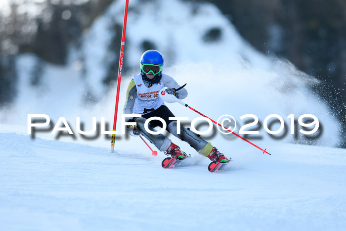 DSV Dt. Schülercup U14 SL 20.01.2019 Slalom