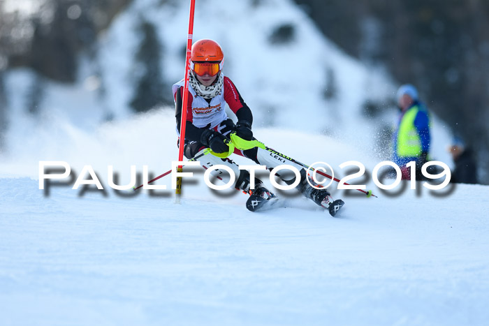 DSV Dt. Schülercup U14 SL 20.01.2019 Slalom