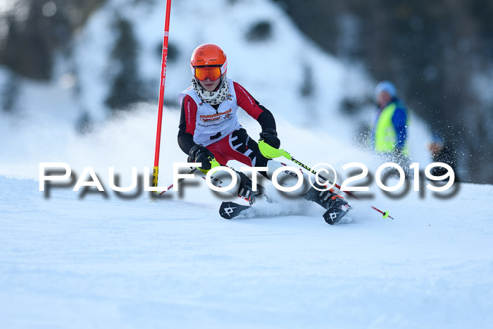 DSV Dt. Schülercup U14 SL 20.01.2019 Slalom