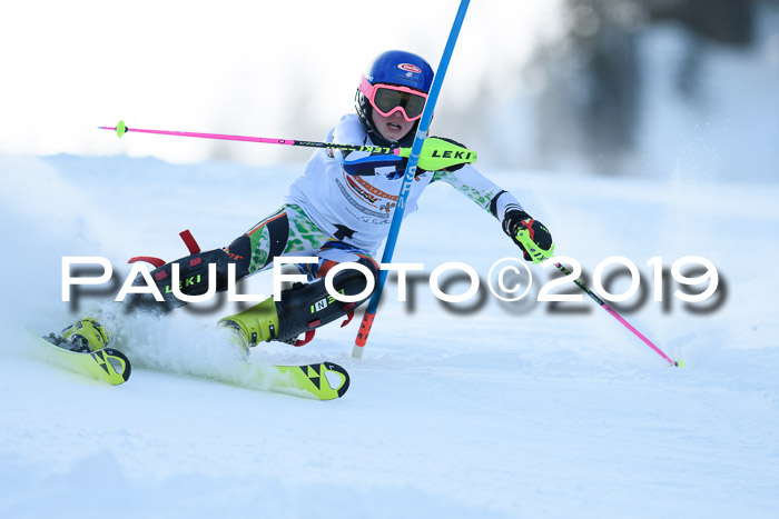 DSV Dt. Schülercup U14 SL 20.01.2019 Slalom