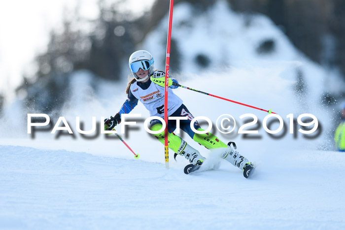 DSV Dt. Schülercup U14 SL 20.01.2019 Slalom