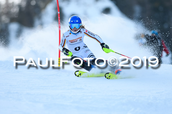 DSV Dt. Schülercup U14 SL 20.01.2019 Slalom
