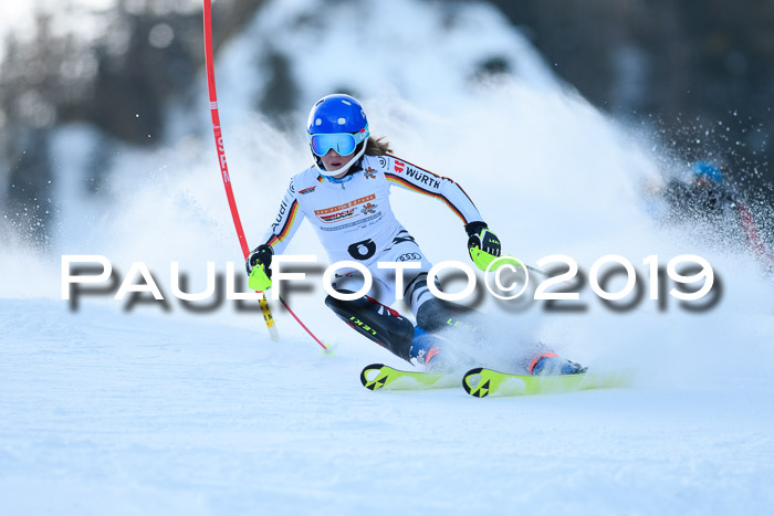 DSV Dt. Schülercup U14 SL 20.01.2019 Slalom